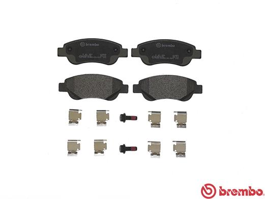 A.B.S. P 61 081 BREMBO Bremsbelagsatz, Scheibenbremse
